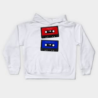 Substance: Cassette Tape 1 & 2 Kids Hoodie